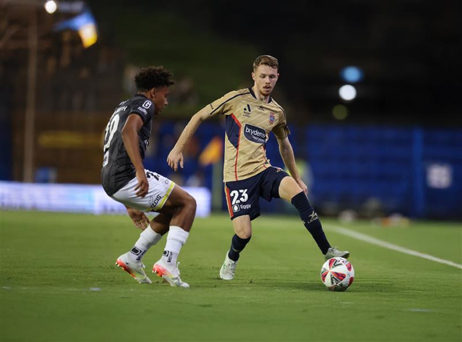 Newcastle Jets A League Soccer Match