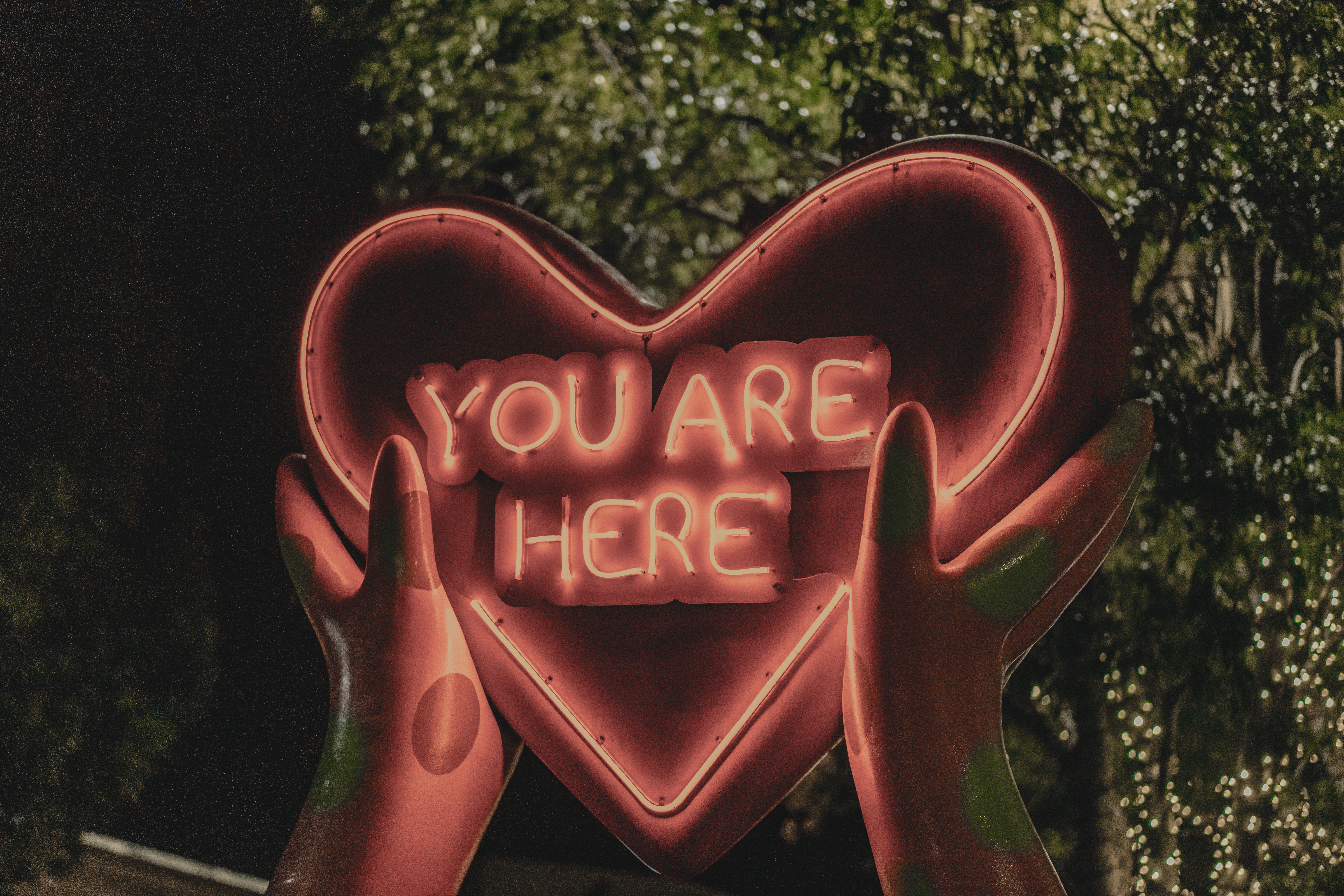 Lismore 'You Are Here' Heart
