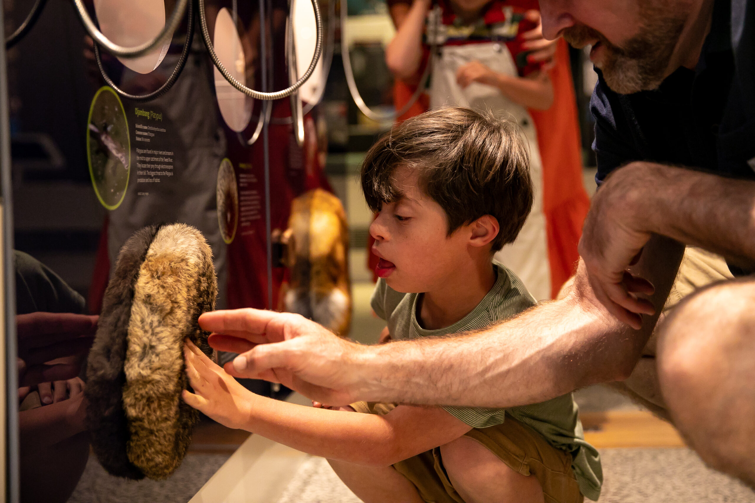 Family at Tweed Museum