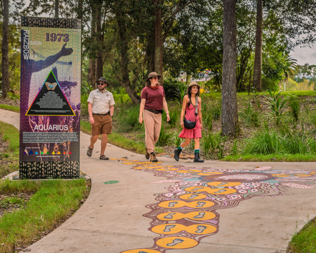 Nimbin Rainbow Walk